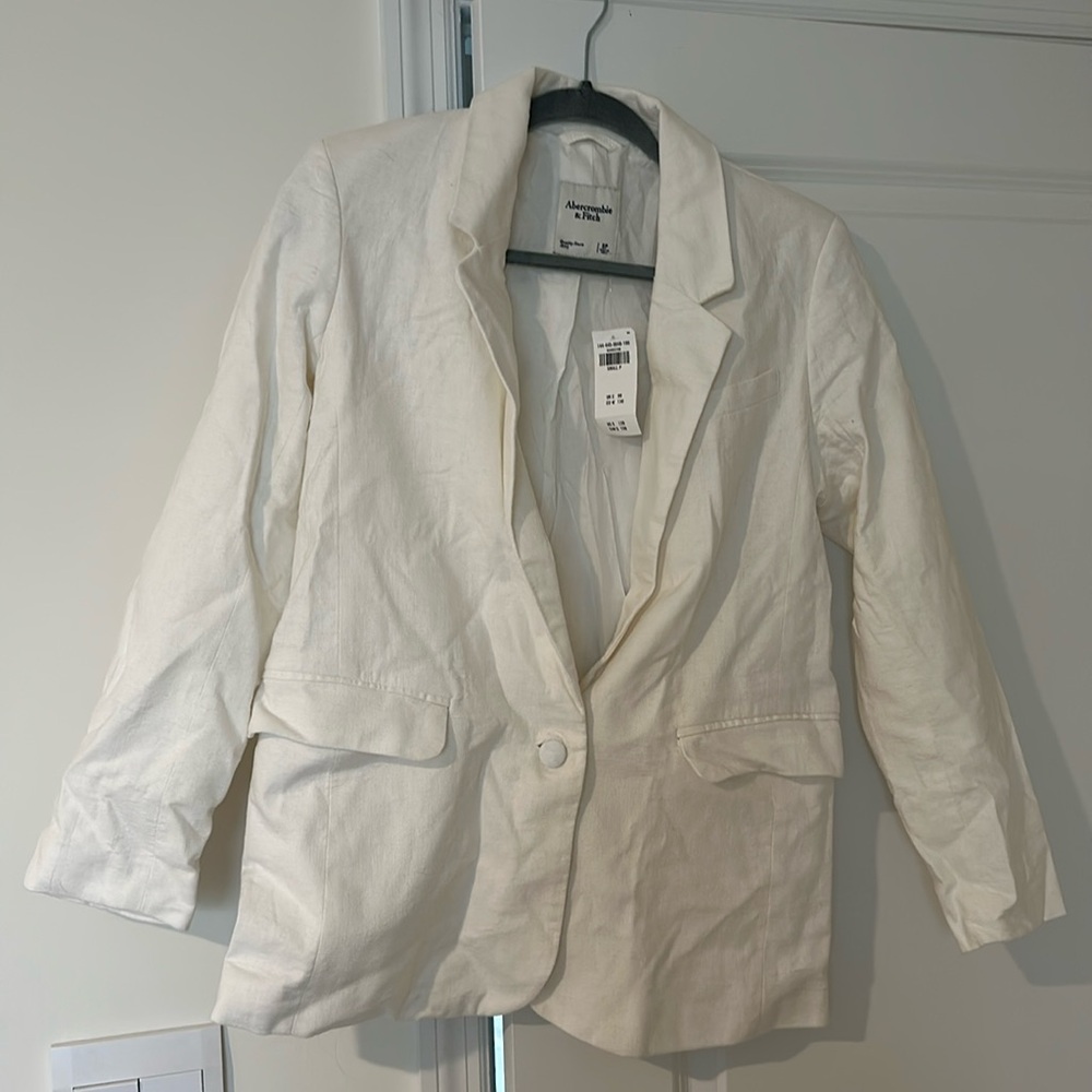 Abercrombie linen blazer